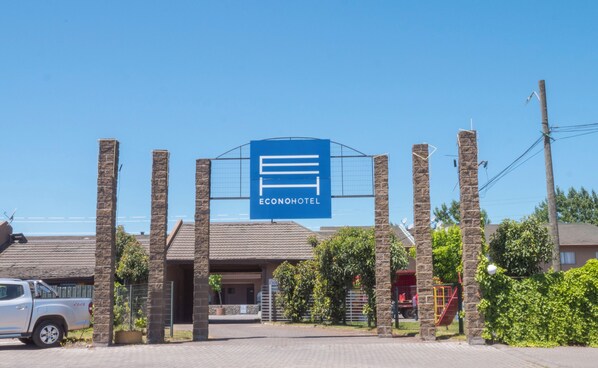 Voorkant van accommodatie