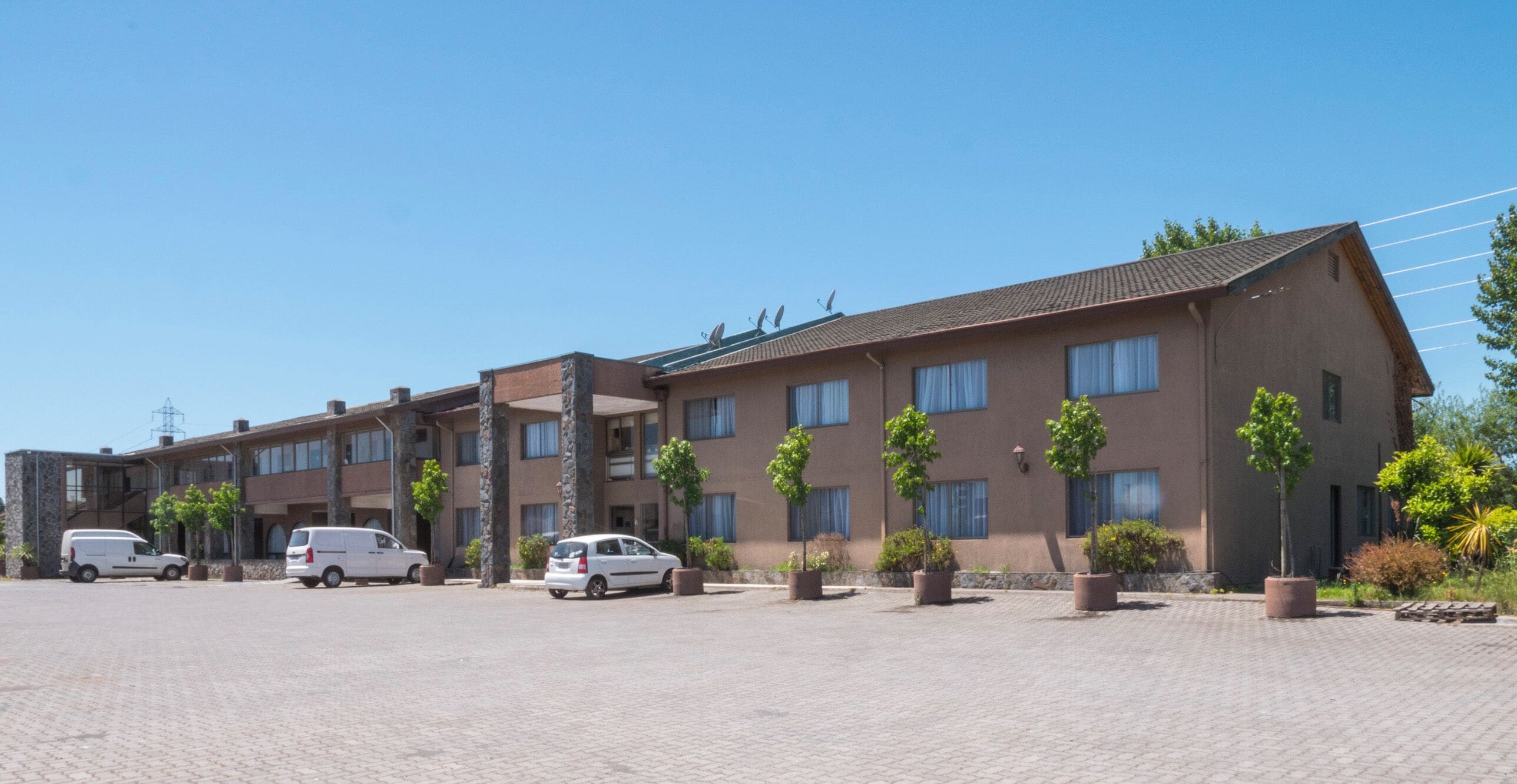 Façade de l’hébergement