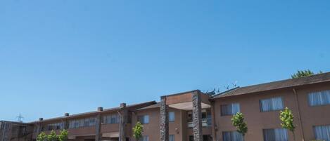 Overnatningsstedets facade