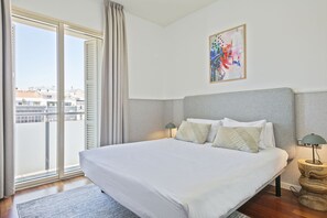 1 室のベッドルーム、アイロン / アイロン台、WiFi (無料)、ベッドシーツ