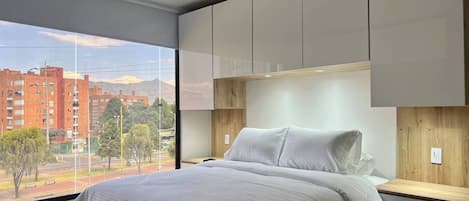1 habitación, tabla de planchar con plancha, wifi y ropa de cama