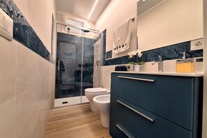 Shower, hair dryer, bidet