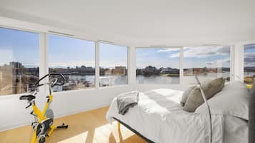 2 bedrooms, desk, iron/ironing board, WiFi