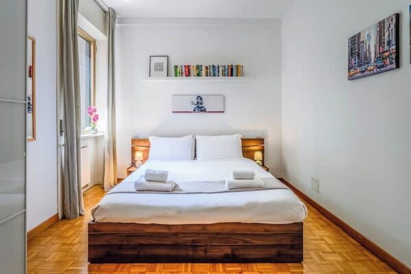 2 Schlafzimmer, Bügeleisen/Bügelbrett, Reisekinderbett, kostenloses WLAN