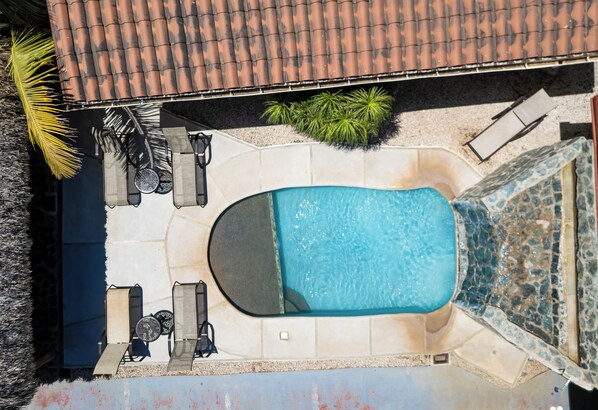 Outdoor pool - Beachside Studio Apartment with Pool and Free WiFi (Provincia de Guanacaste)