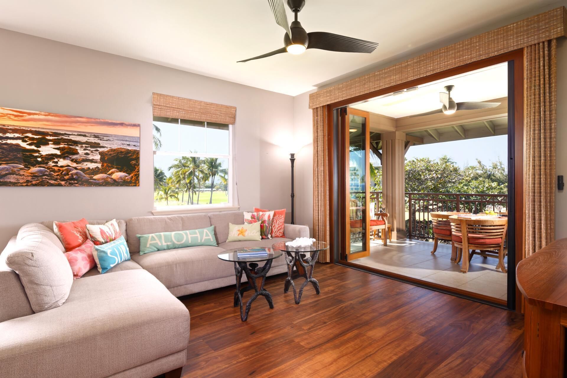 Condo (2 Bedrooms) | Living room | TV