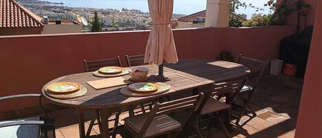 Udendørs spisemuligheder