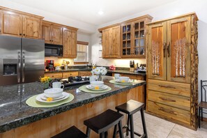 Fridge, microwave, oven, stovetop - Ski, Soak & Relax | Bear Hollow 5BR Retreat w/ Sauna & Clubhouse Hot Tub (Park City)