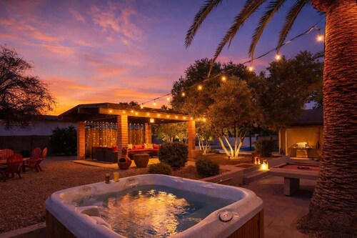 Sunset Palms-Pool, Spa & Sports Court-Scottsdale