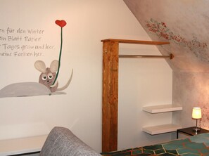 1 chambre, fer et planche à repasser, accès au Wi-Fi (inclus)