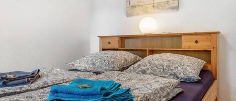 2 Schlafzimmer, Bettwäsche