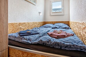 2 chambres, draps fournis