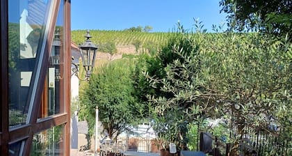 Ferienwohnung 'Weinbergsblick' mit privater Terrasse, privatem Garten und Balkon