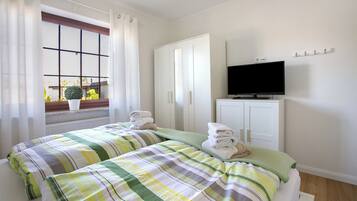 1 makuuhuone, ilmainen Wi-Fi, vuodevaatteet