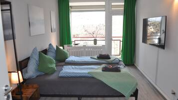 1 Schlafzimmer, Bügeleisen/Bügelbrett, kostenloses WLAN, Bettwäsche