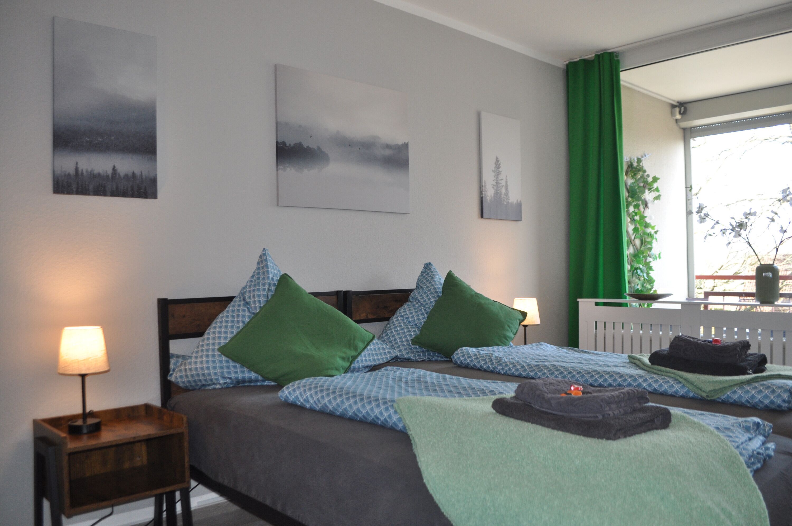 1 chambre, fer et planche à repasser, Wi-Fi gratuit, draps fournis