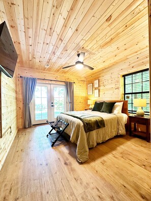 4 bedrooms, iron/ironing board, travel cot, WiFi