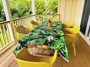 Restauration en plein air