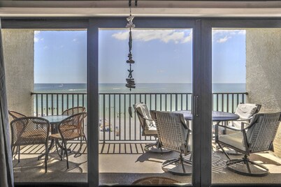 Beachfront Condo. Best Location in Madeira Beach. Beachfront Heated Pool. Beautiful Outdoor Area.