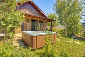 Bain à remous extérieur