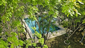 Outdoor pool - Family size spacious paradise by the sea with a private rooftop pool! (playa del carmen)