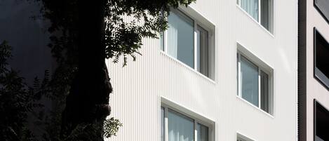 Facciata della struttura