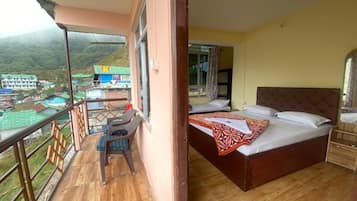 Standard Double Room, Balcony, Mountain View | Desk, laptop workspace