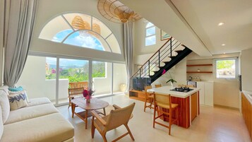 Family Apartment, Multiple Beds, Balcony | Minibar, in-room safe, desk, laptop workspace