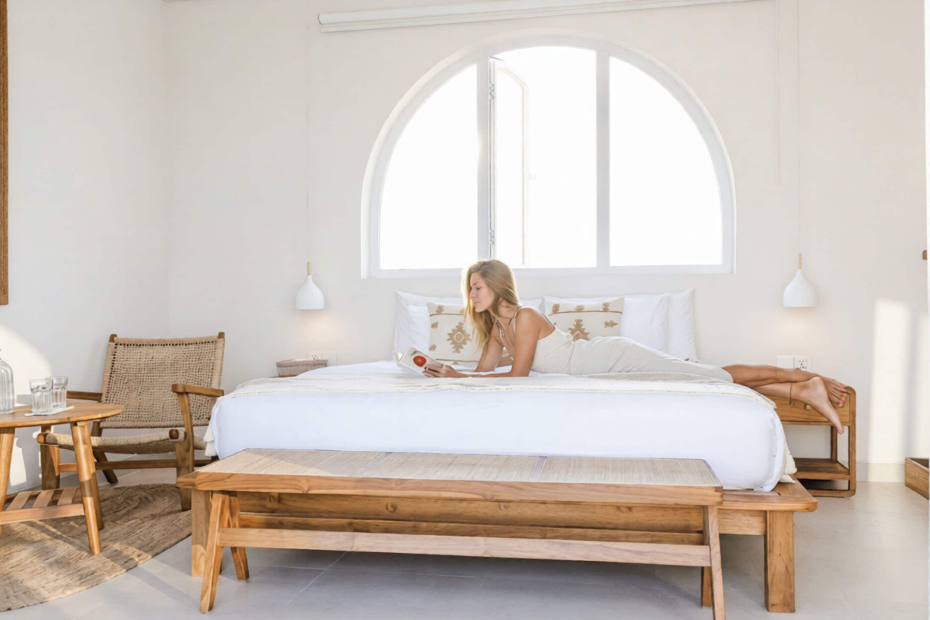 Minibar, caja de seguridad en la habitación y escritorio 