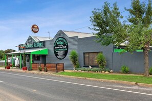 Façade de l’hébergement