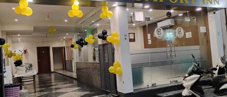 Overnatningsstedets facade