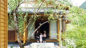 Fassade der Unterkunft