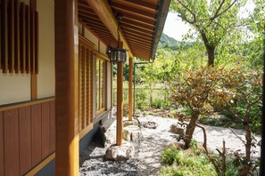 Fachada de la propiedad