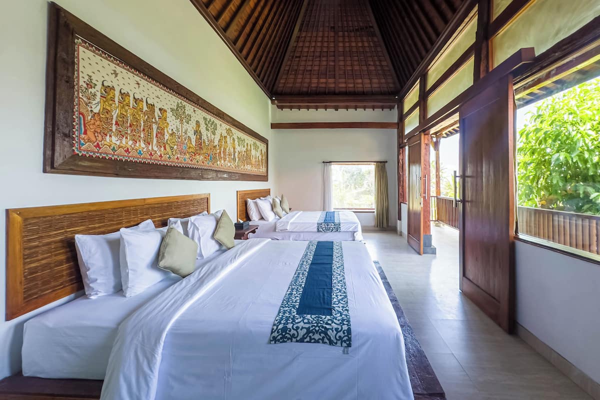 Family Bungalow | 1 bilik tidur, meja, Wi-fi percuma, cadar katil