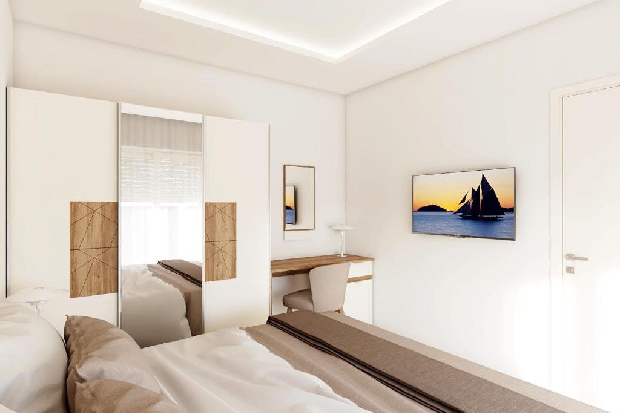 1 Schlafzimmer, Bügeleisen/Bügelbrett, Reisekinderbett, kostenloses WLAN