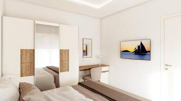 1 Schlafzimmer, Bügeleisen/Bügelbrett, Reisekinderbett, kostenloses WLAN