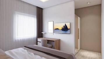 2 Schlafzimmer, Bügeleisen/Bügelbrett, Reisekinderbett, kostenloses WLAN