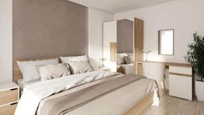 1 chambre, fer et planche à repasser, lit parapluie, Wi-Fi gratuit