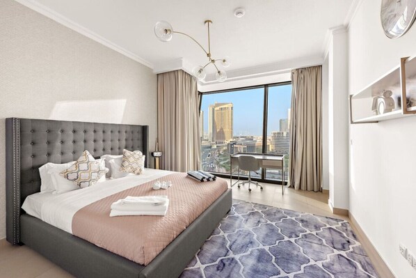 2 soveværelser, skrivebord, strygejern/strygebræt, Wi-Fi