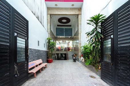 Fachada de la propiedad