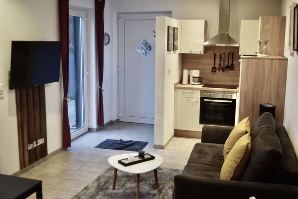 TV - Ferienwohnung Bed and Bike, 1-4 Pers (Rheine)