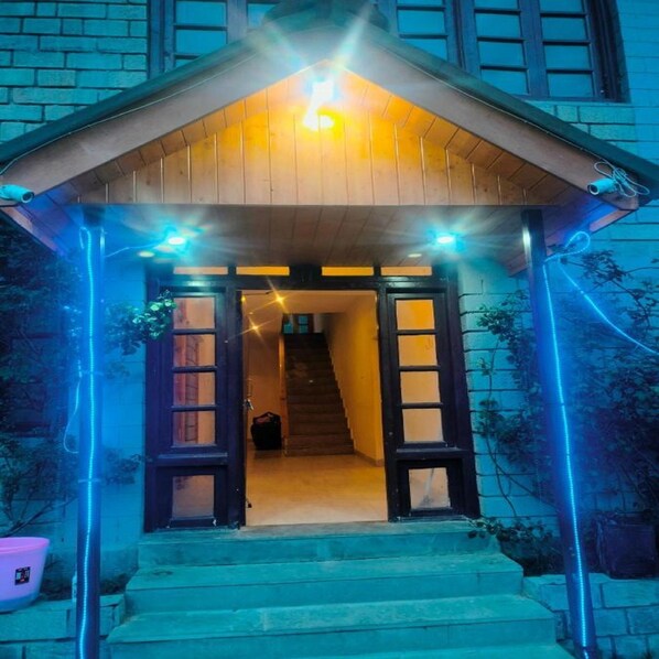 Façade de l’hébergement