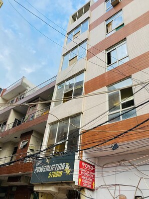 Fachada del alojamiento