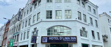 Voorkant van accommodatie