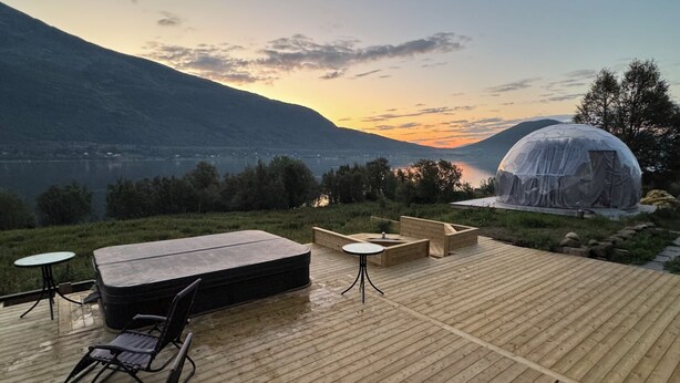 Terrace/patio - Ragnars Castle (Tjeldsund)
