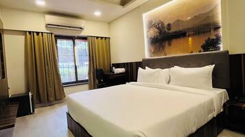 Studio, 1 grand lit | Draps en coton égyptien, literie de qualité supérieure