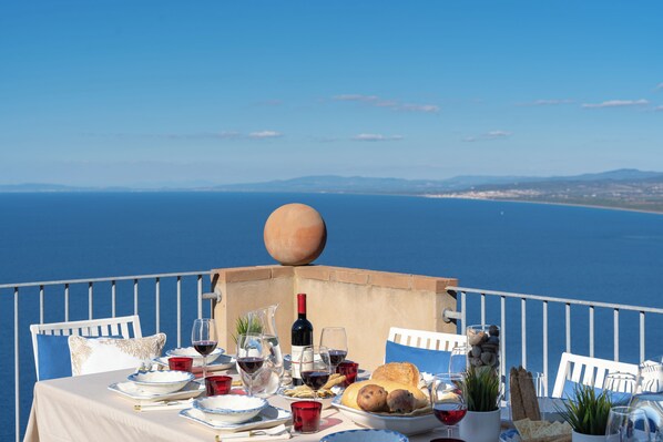 Apartment, Sea View | Balcony - Sunset Populonia (Piombino)