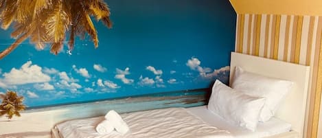 5 makuuhuonetta, työpöytä, silitysrauta/-lauta, ilmainen Wi-Fi