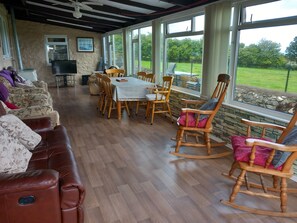 Hus | Udsigt fra overnatningsstedet