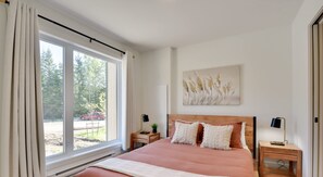 3 chambres, bureau, Wi-Fi, draps fournis